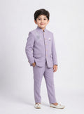 Lavender Boys Jodhpuri Suit Set
