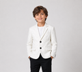 Premium White Boys Party Blazer