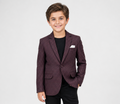 Premium Burgundy Boys Party Blazer